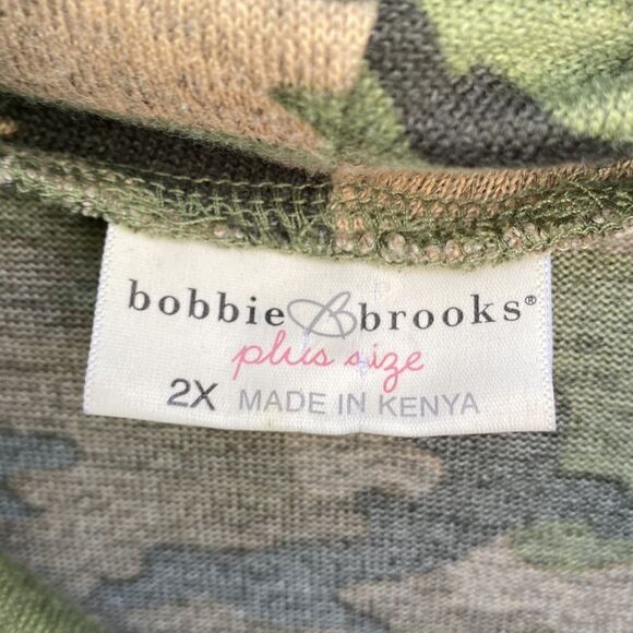 Bobbie Brooks ally’s Size Sz 2X Camo Pull Over With Kangaroo Pockets - Picture 10 of 10